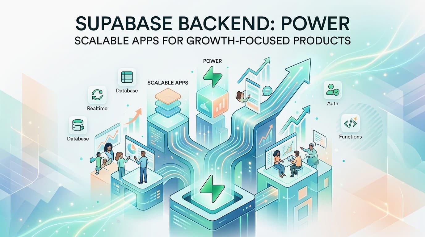 Supabase Backend: Power Scalable Apps for Growth-Focused Products