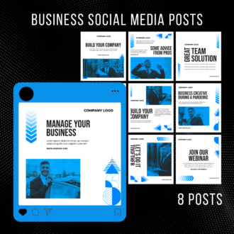 Business Promotional Social Media Poster Design