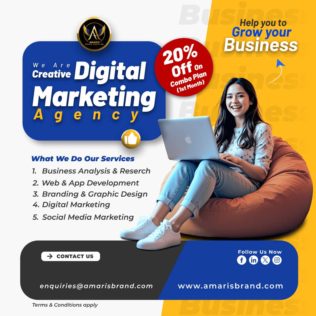 Amaris Brand Creation Digital Agency Offers