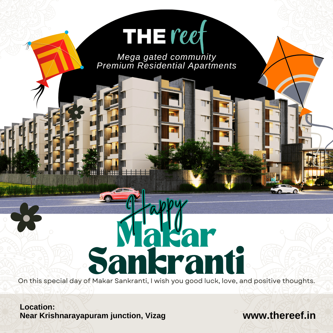 thereef sankranthi post designed by amaris brand creation