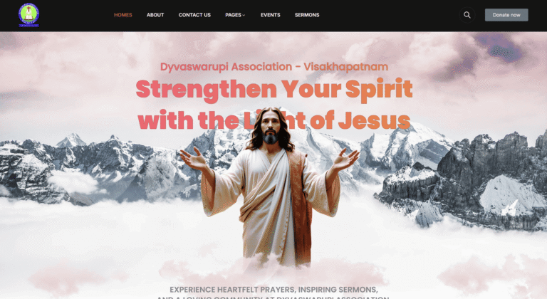 dyvaswarupi association - visakhapatnam - project completed by amaris brand creation